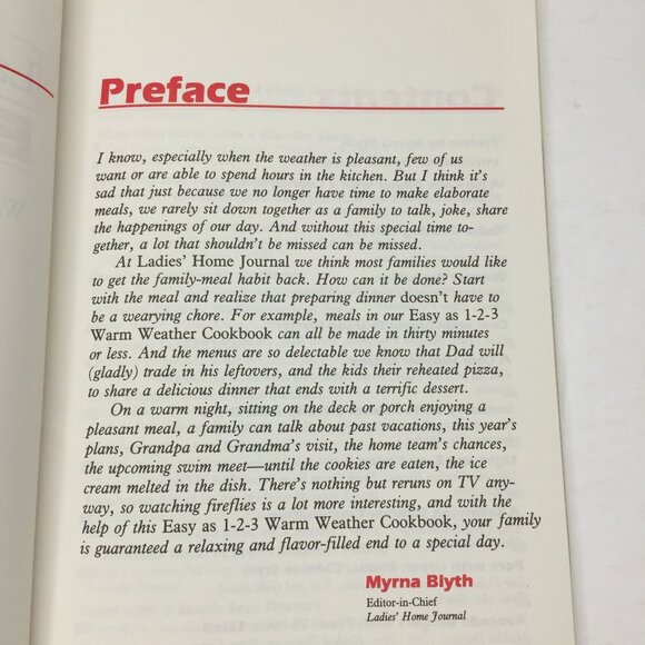 Vintage 1985 Ladies Home Journal Easy As 1-2-3 Cookbook Set 4 Books Cook Recipes - Picture 13 of 16